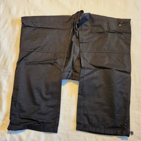 Chico's size 3 or XL 16 black casual dressy athletic style pants multi pockets - Picture 4 of 10